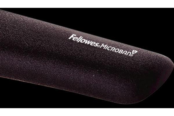 FELLOWES Handgelenkauflage Plushtouch 9252103 schwarz, für Tastatur