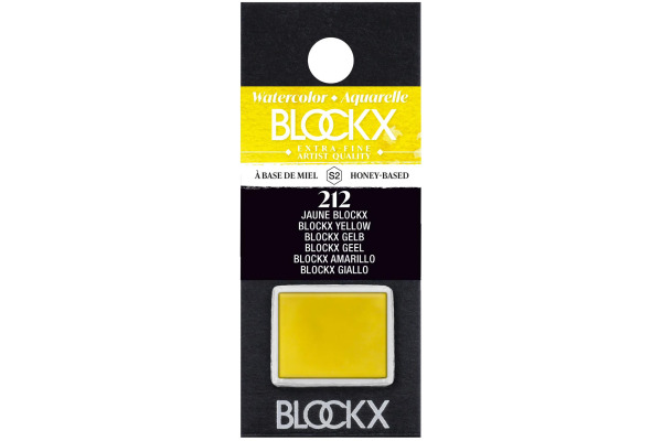BLOCKX Aquarellfarbe 1.5ml 41212BXC Blockx gelb