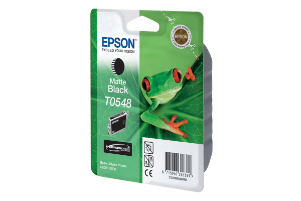 EPSON Tintenpatrone matt schwarz T054840 Stylus Photo R800 400 Seiten