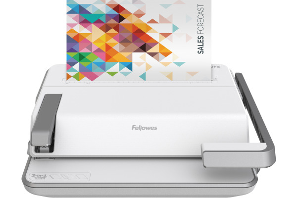 FELLOWES Bindegerät Lyra 3-in-1 A4 5603101 weiss