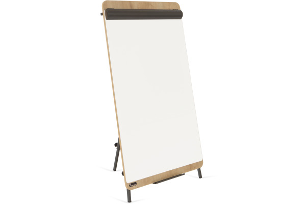 BEREC Flipchart Design NAT0610 Holz Dreibein 69x200cm