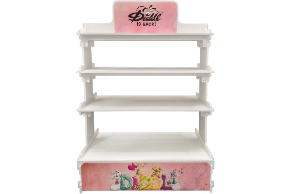 DIDDL Display Holzregal 115x75cm 23347 leer