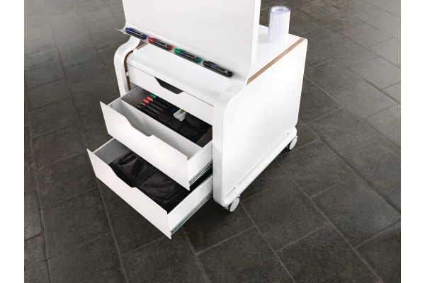 MAGNETOP. Korpus Tool-Hub Evolution Plus 12270600 weiss, mit Rollen