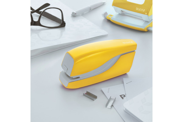 LEITZ Elektrohefter NeXXt WOW 5566 55661016 gelb 10 Blatt