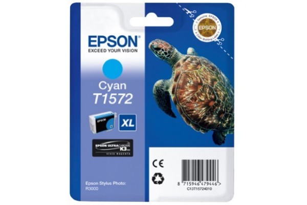 EPSON Tintenpatrone cyan T157240 Stylus Photo R3000 26ml