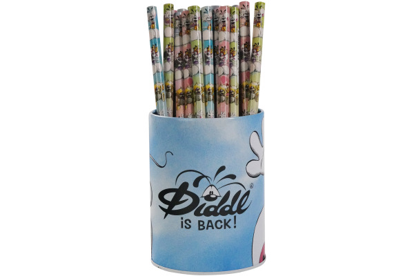 DIDDL Bleistift HB 23545 Dose, assortiert 24 Stück