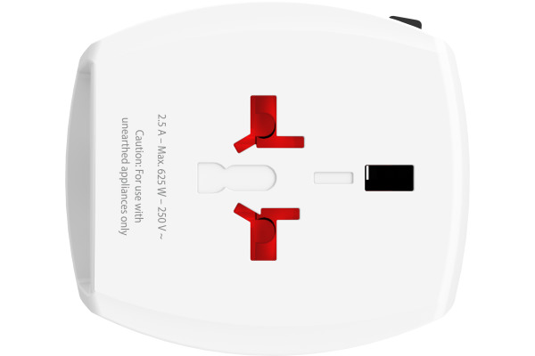SKROSS World Travel Adapter 1.302967 MUV USB AC (CH Version)