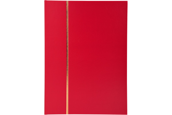 EXACOMPTA Briefmarkenalbum 22.5x30.5cm 26143E Schwarz 32 Seiten