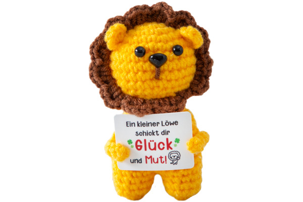 I AM CREA Positive Lion 10cm 1000-2455 gelb