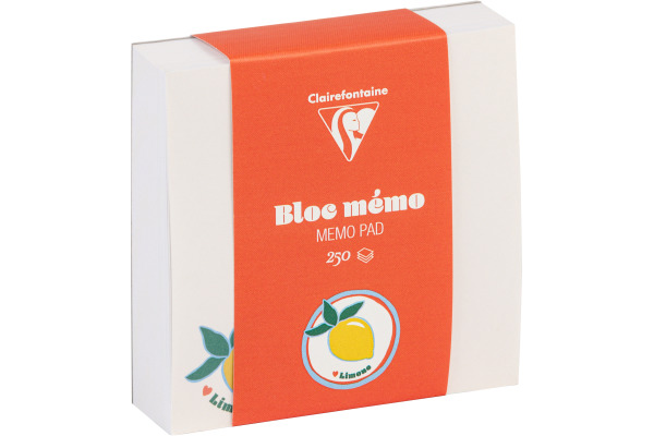 CLAIREFON Memoblock 9.8x9.8cm 116271C DolceAmore bedruckt 250 Blatt