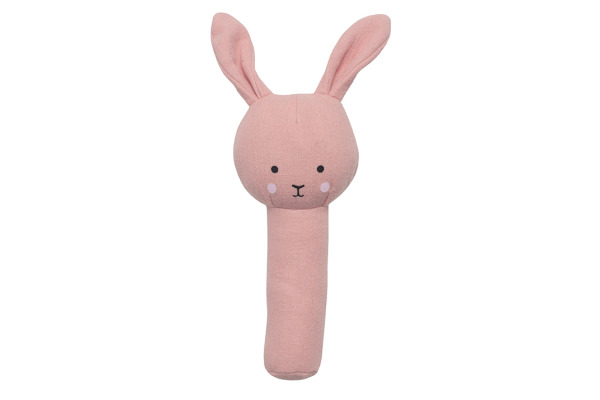 JABADABAD Babyrassel Hase 15cm K115 rosa