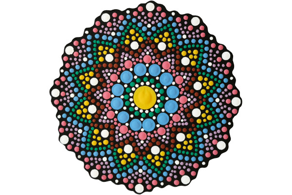 ALADINE Dot painting Punktmalerei 85498 Form & Schablone 10cm