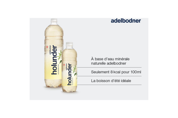 ADELBODEN Holunder-Melisse 152072 50 cl, 6 Stk.