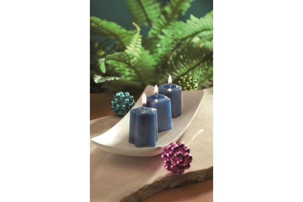 GLOREX Wachsfarbe 5g 68613205 blau in Pastillenform