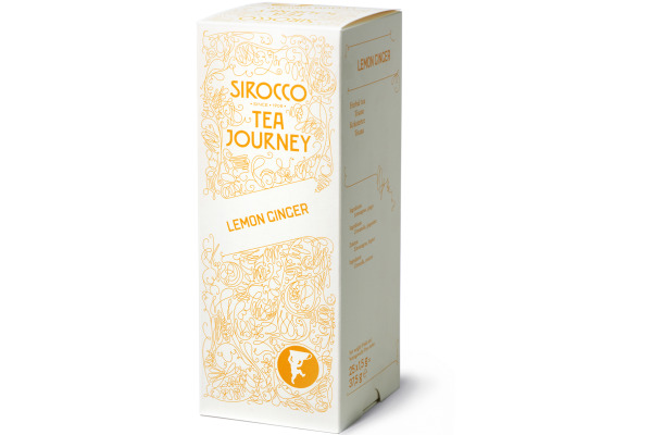 SIROCCO Lemon Ginger Tea 829 25 Pyramiden