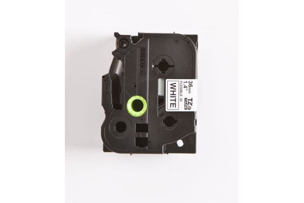 PTOUCH Flexitape lamin. schwarz/weiss TZe-FX261 zu PT-550 36 mm