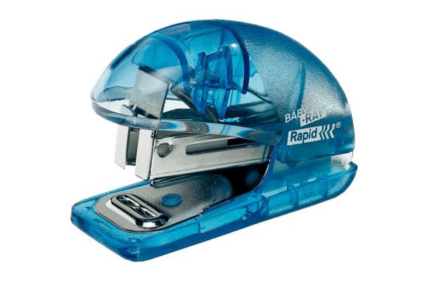 RAPID Heftgerät F4 Baby-Ray 10184032 blau 10 Blatt