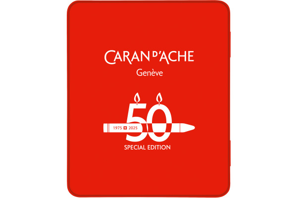 CARAN D'A Wachsmalkreide Neocolor II 7500.916 50 Jahre Porträt 10 Stück