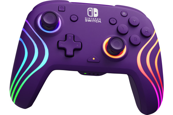 PDP Afterglow WAVE Wireless Ctrl 500252PR NSW, Purple with Motion
