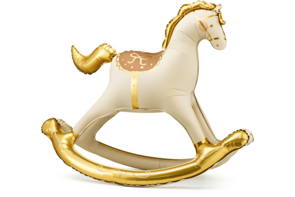 PARTYDECO Folienballon 86cm FB283 Schaukelpferd