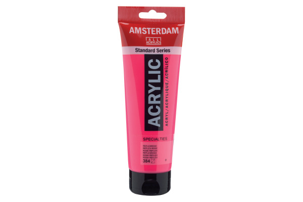 AMSTERDAM Acrylfarbe 250ml 17123840 reflexrosa 384
