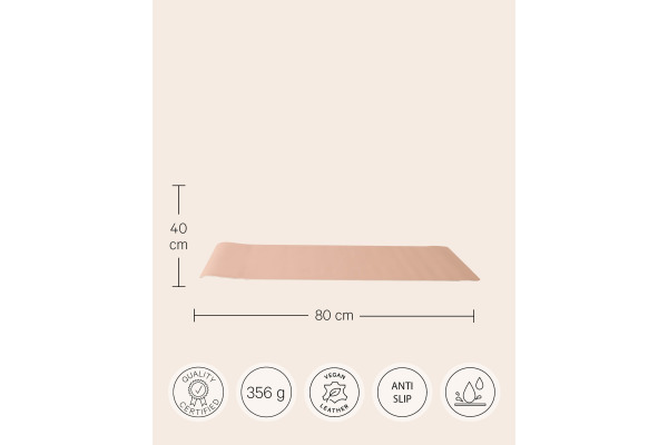 ESMEE Schreibtischmatte 40x60cm 300001.03 rosa