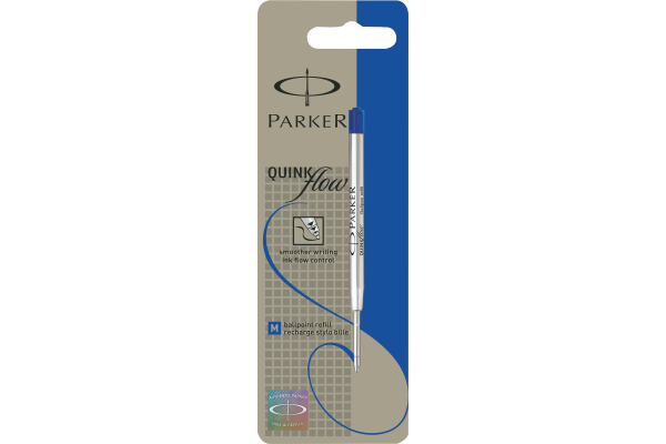 PARKER Kugelschreiber-Mine M 1950371 blau, QUINKflow