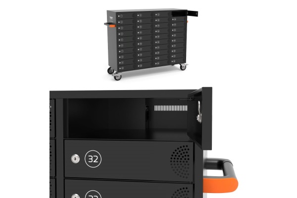 PORT Charging Cabinet Indiv.Doors 901969 40 Tablets/Notebooks