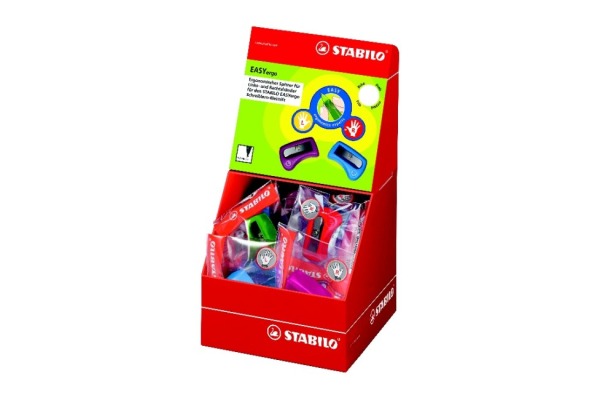 STABILO EASYergo Spitzer 45712/201 Display 20 Stück