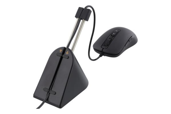DELTACO Gaming Mouse Bungee GAM044 Black/Silver
