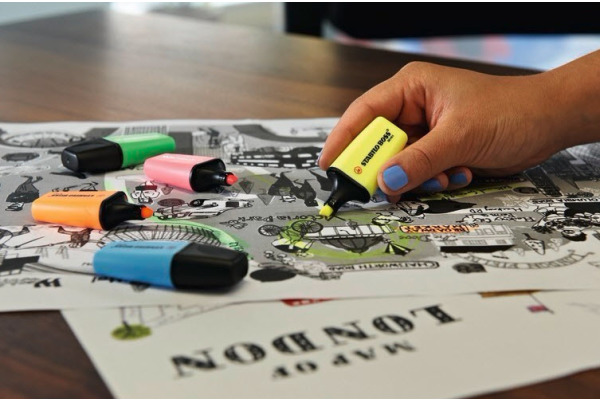 STABILO BOSS Textmarker Mini Box 07/04-01 assortiert 4 Stück