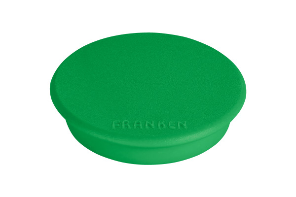 FRANKEN Haftmagnete 24mm HM20 02 grün 10 Stück