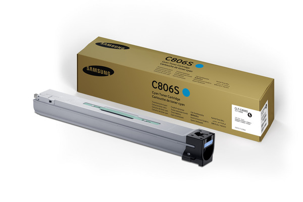 SAMSUNG Toner cyan CLT-C806S SL-X7400GX 30'000 Seiten
