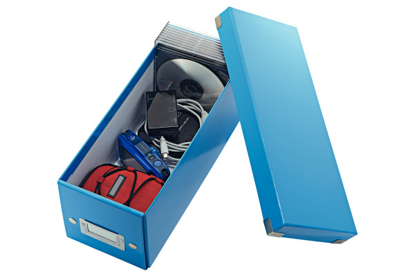 LEITZ Click&Store WOW CD-Ablagebox 60410036 blau 145x135x360mm