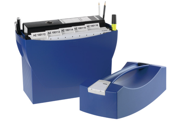 HAN Hängemappenbox SwingPlus 1901-14 blau 39.7x34.7x15.4cm