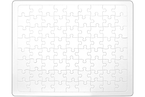 URSUS Blanko-Puzzle 29x37cm 8260000 weiss 72 Teile