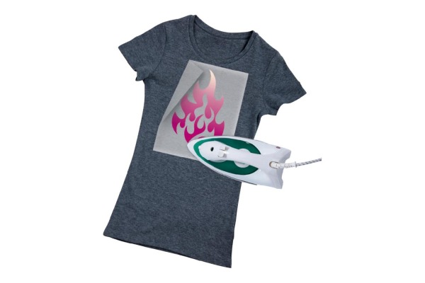 AVERY ZW. Textilfolie Iron-on A4 MD1003 Inkjet farbige Textil. 4 Stk.