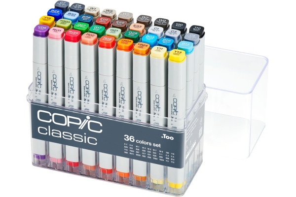 COPIC Marker Classic 20075158 Basis-Set, 36 Stück