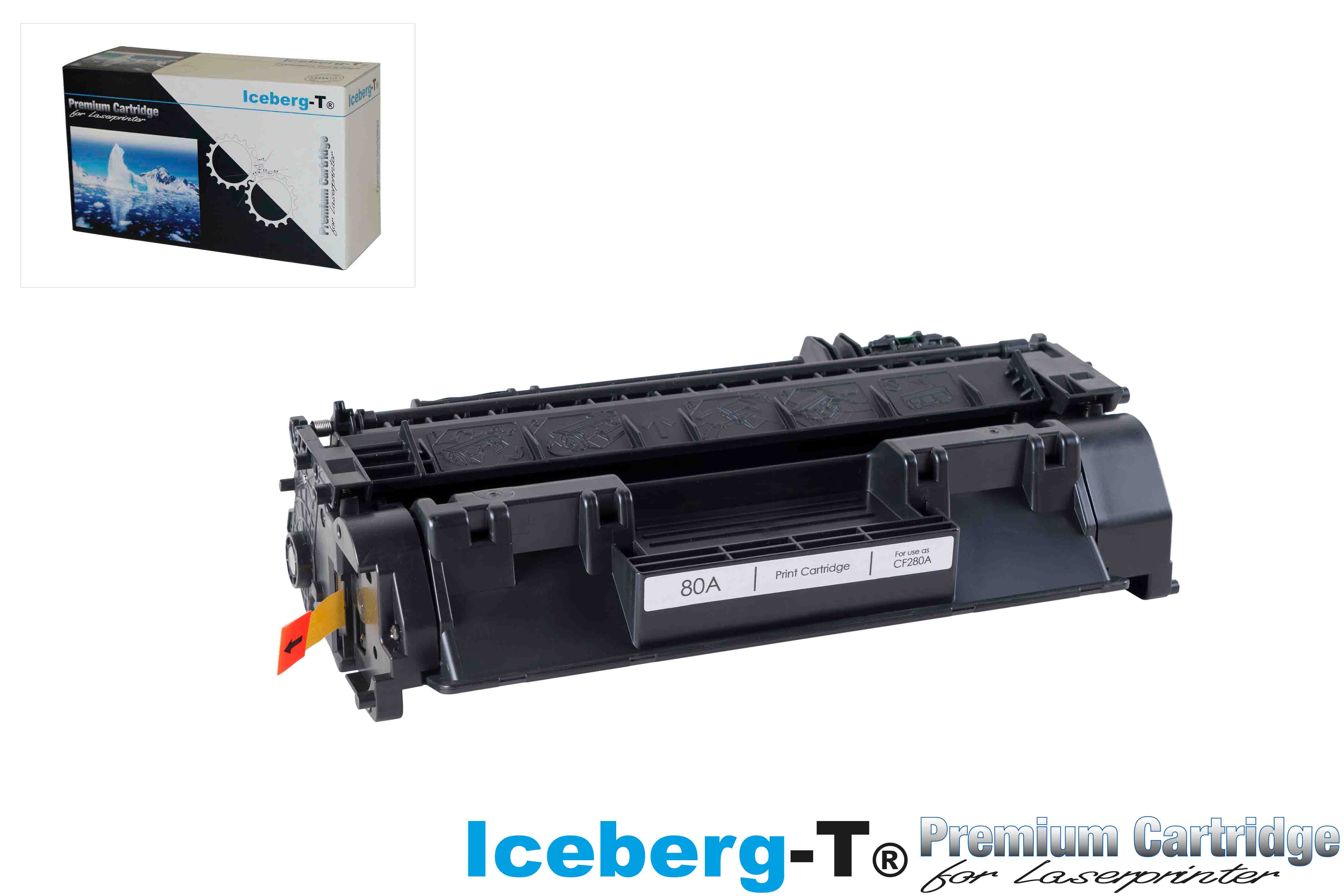 Iceberg-T Toner CF280A 2'700 Seiten, schwarz
