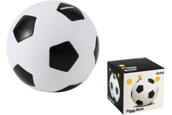 I-TOTAL Sparkasse 15x15x16cm XL2497V Fussball