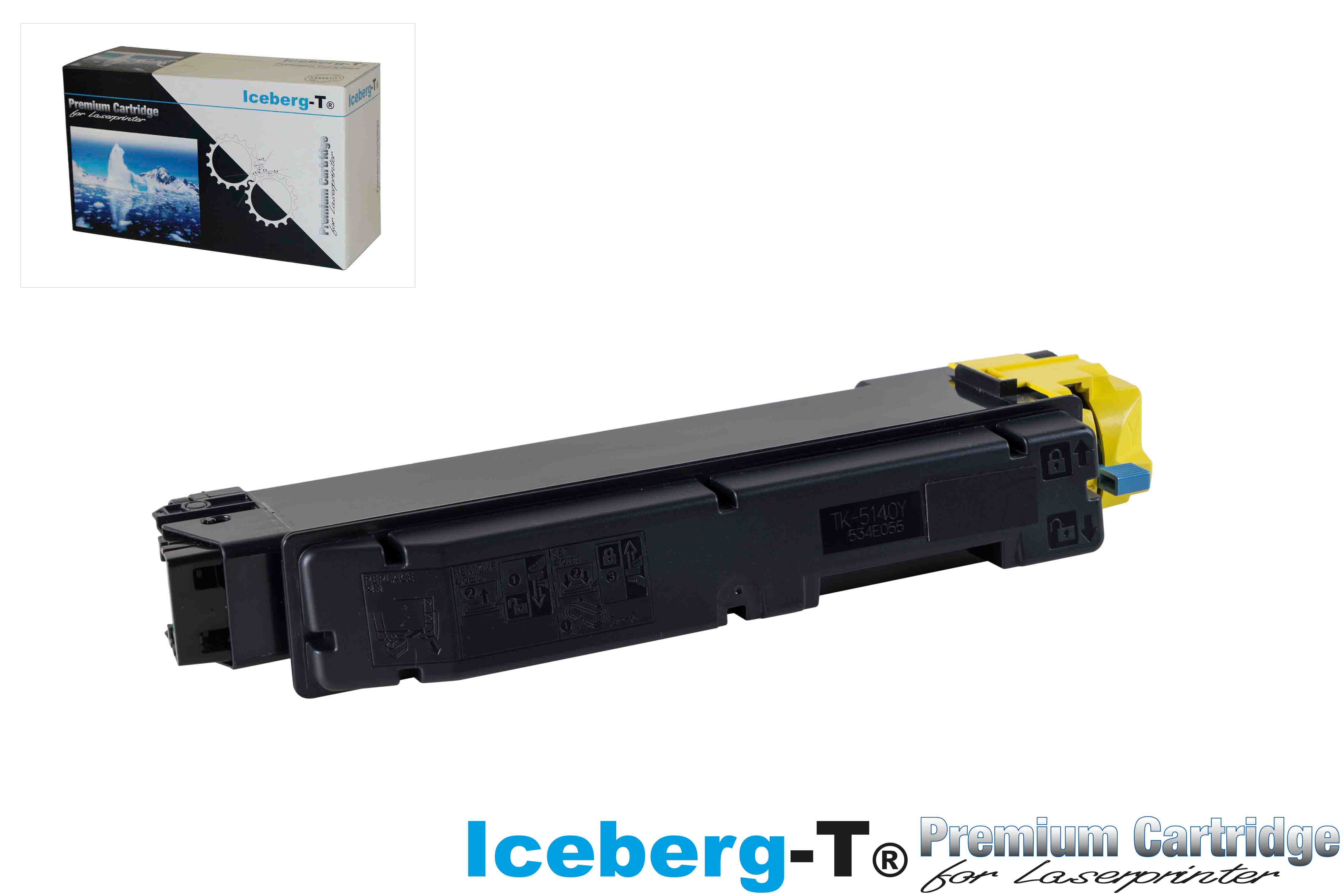Iceberg-T Toner TK-5140Y 5'000 Seiten, yellow