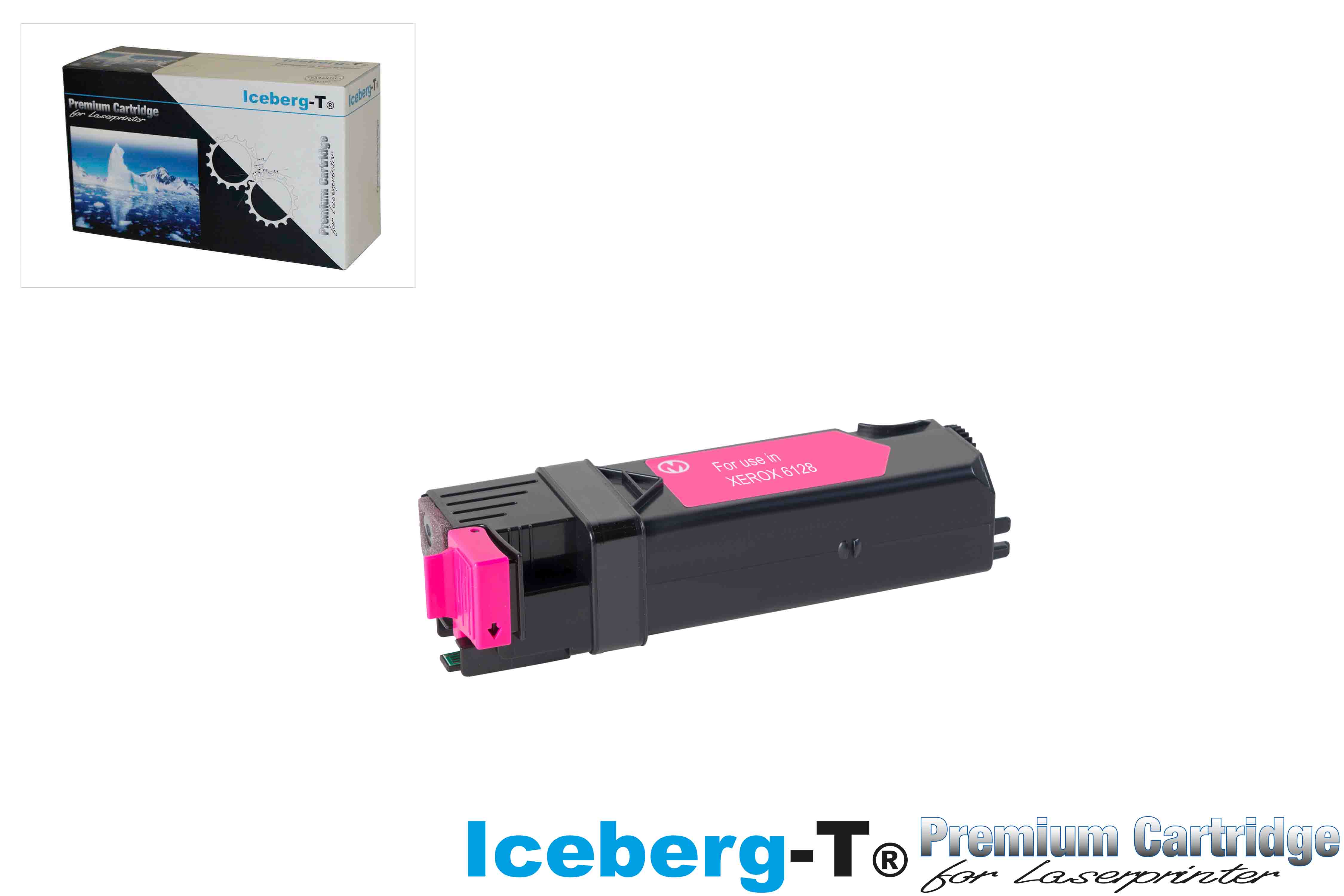 Iceberg-T Toner Xerox Phaser 6128 2'500 Seiten, magenta