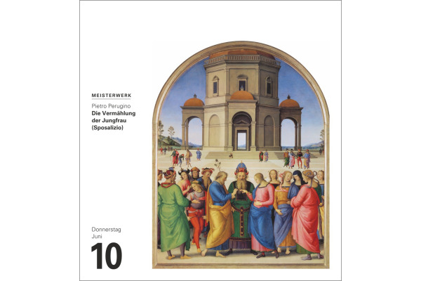 HARENBERG Abreisskalender 2027 210530027 Kunst DE 15.4x16.5cm