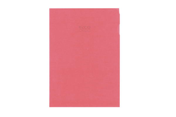 ELCO Sichtmappe Ordo A4 29490.94 transparent, rot 100 Stück