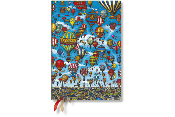 PAPERBLAN Agenda Montgolfièr. Midi 26/27 FF2110-1 1T/1S 13M FR SC 13x18cm