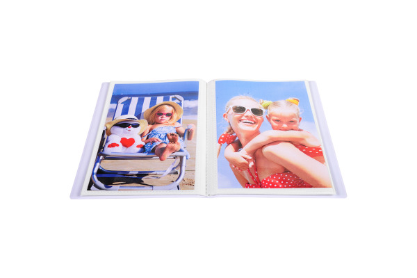EXACOMPTA Taschenalbum 10x15cm 65001E 12 Hüllen