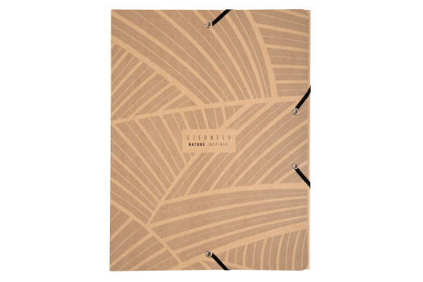 EXACOMPTA Sammelbox Eterneco A4 59247E braun ass. FSC 25x33x2.5cm