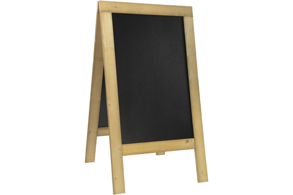 SECURIT Gehwegtafel m. Holzrahmen SBS-N-135 131x72.2x72cm