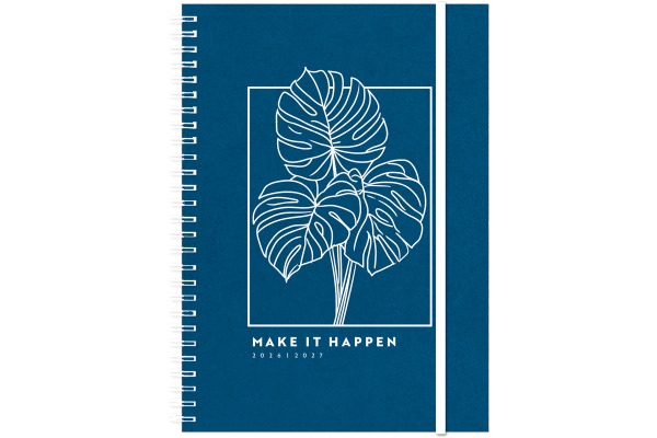 SIMPLEX Schüleragenda Kraftpap. 26/27 500414.27 1W/2S 17M Blue ML 12x16.5cm