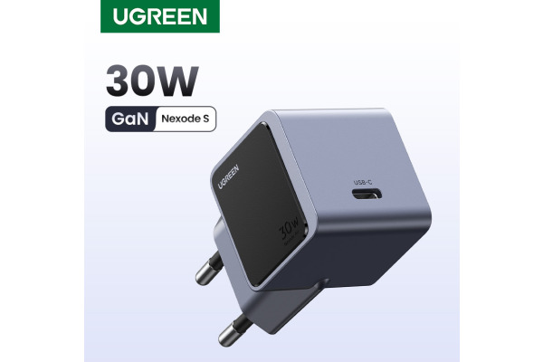 UGREEN USB-C Wallcharger Nexode S 35041 30W,1-Port, GaN,Fast Charger